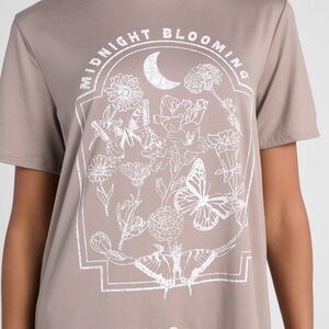 Polagram Midnight Blooming Graphic Tee
